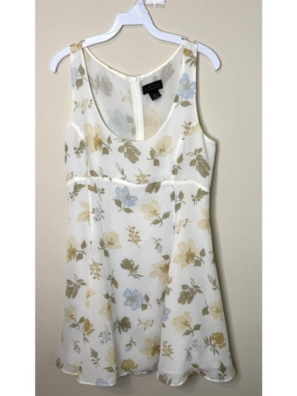 Vintage Y2K Dress Empire Baby Floral Flowers Flowy Cottage Fairy